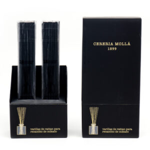 VARILLAS RATTAN NEGRAS MIKADO 100 ML