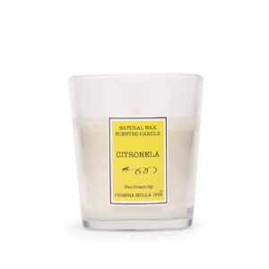 Vela cristal citronela