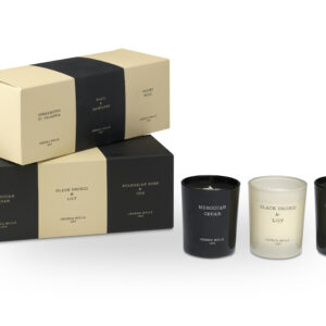 Set regalo de 3 velas Mini 70 gr. Boutique