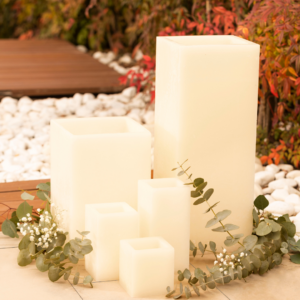 Velas Huecas Cuadradas fanales