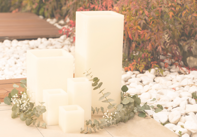 velas y fragancias hechas a mano. Fanales y velas huecas