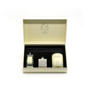 Caja regalo 3 cerería mollá vela mikado body mist