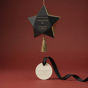 Estrella Navidad Cerámica Perfumada